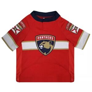 NHL Florida Panthers Pet Dog Jersey Red New Dog Size XL